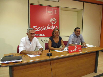 Mayte Pérez, Antonio Amador y José Luis
