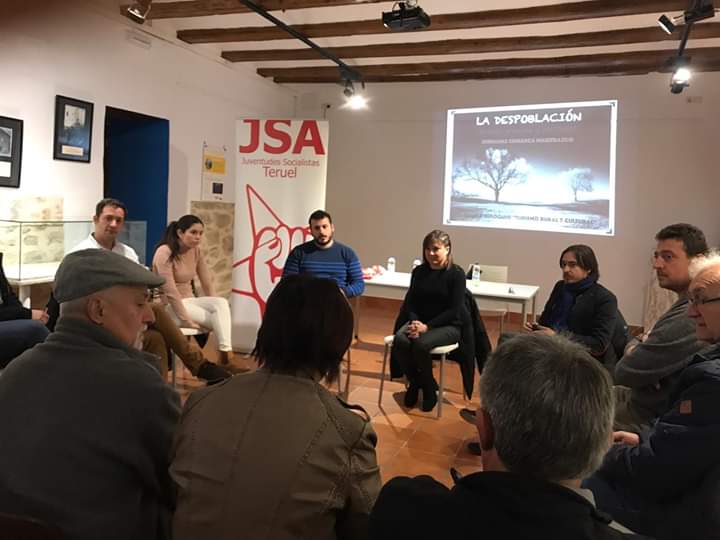 juventudes socialistas de Teruel en el Maestrazgo