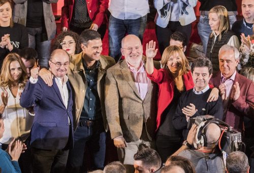 Pedro Sánchez en Zaragoza