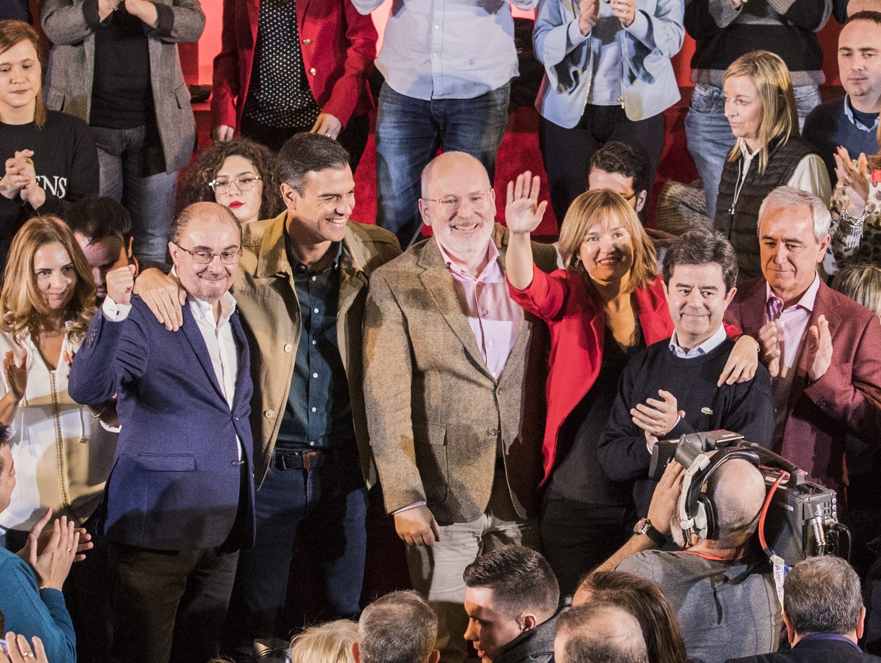 Pedro Sánchez en Zaragoza