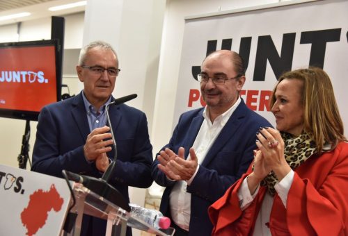 Javier Lambán en Teruel
