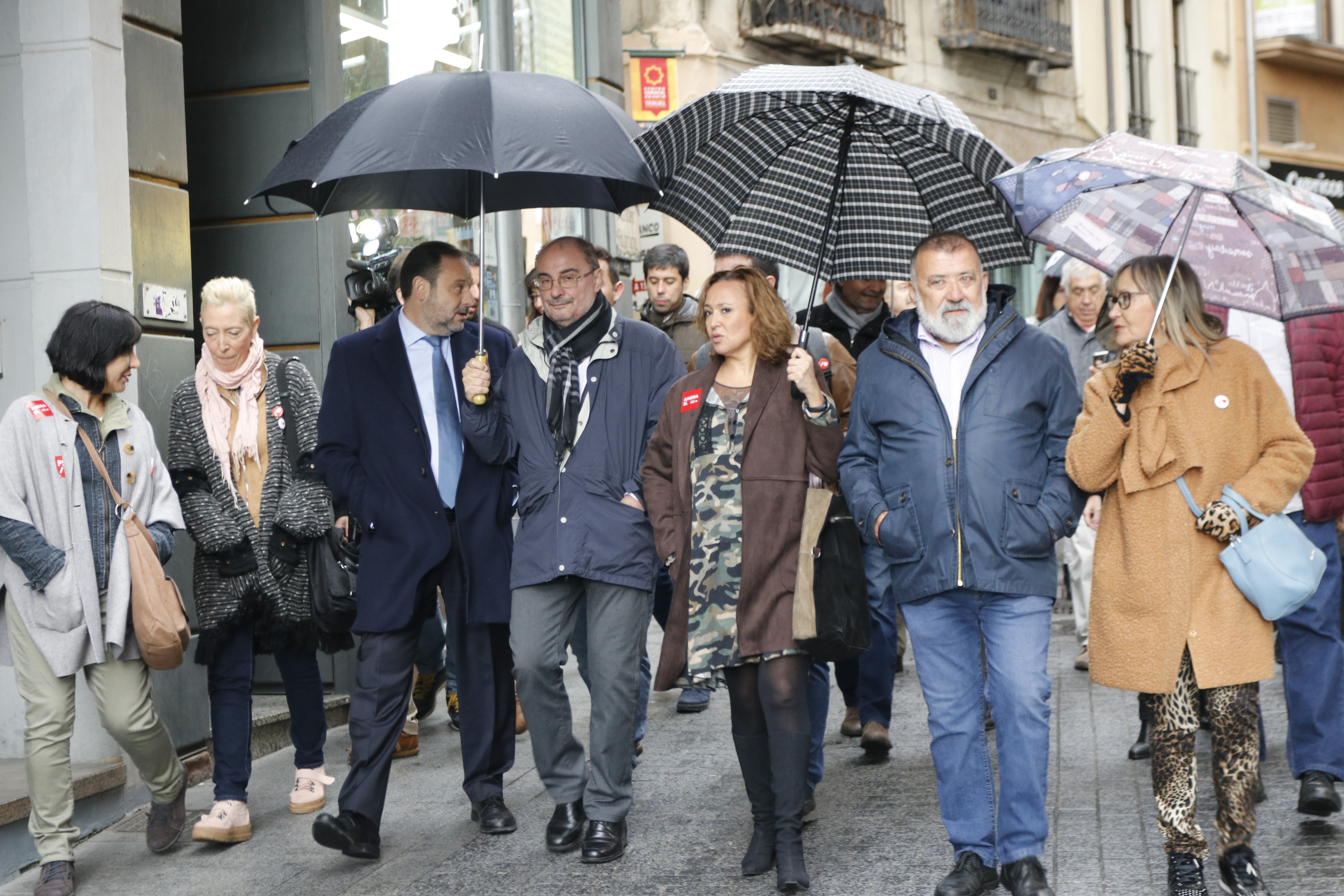 José Luis Ábalos en Teruel