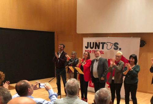 mitin psoe alcañiz