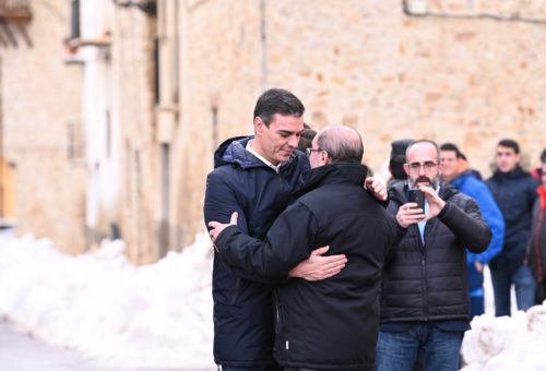 pedro sánchez en cantavieja