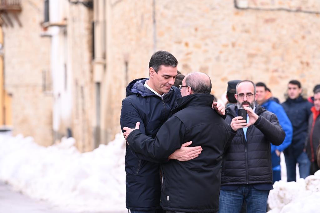 pedro sánchez en cantavieja