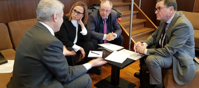 mayte pérez en el comité europeo de las regiones