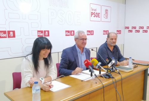rueda de prensa psoe teruel ciudad