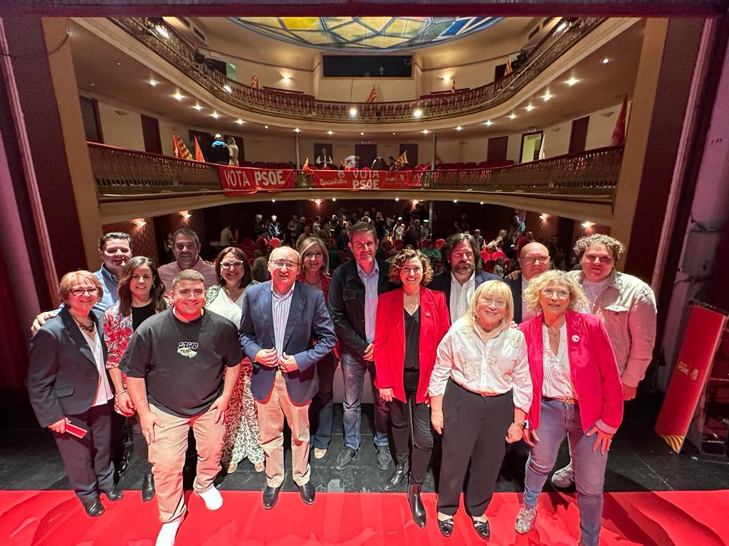 presentacion candidatura ignacio urquizu en alcañiz