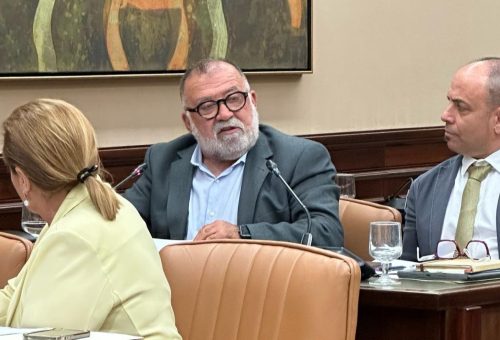 Herminio Sancho defiende en el Congreso la convivencia entre ganadería intensiva y extensiva