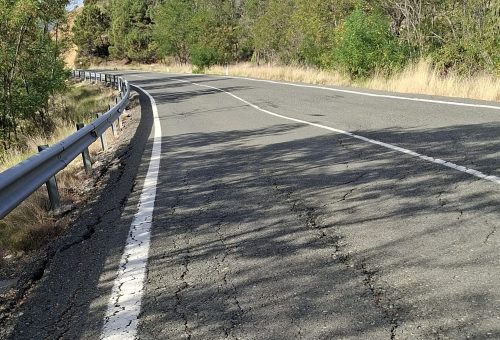 El PSOE denuncia “la desidia” del Gobierno de Azcón en la carretera A-1701: “otro incumplimiento de los mandatos en las Cortes”