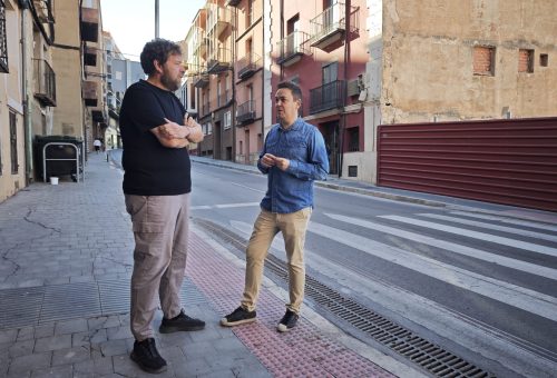 El PSOE exige al Gobierno de Azcón respuestas para los afectados por el derrumbe de la calle San Francisco