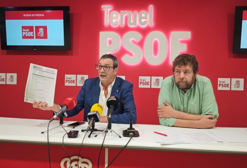 El PSOE presenta sus alegaciones al Estudio del Cantábrico Mediterráneo: “Los socialistas turolenses siempre hemos estado en el mismo sitio”